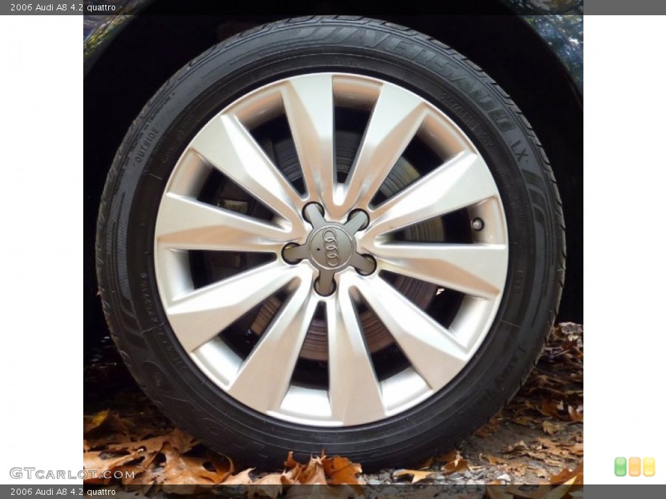 2006 Audi A8 4.2 quattro Wheel and Tire Photo #57327973
