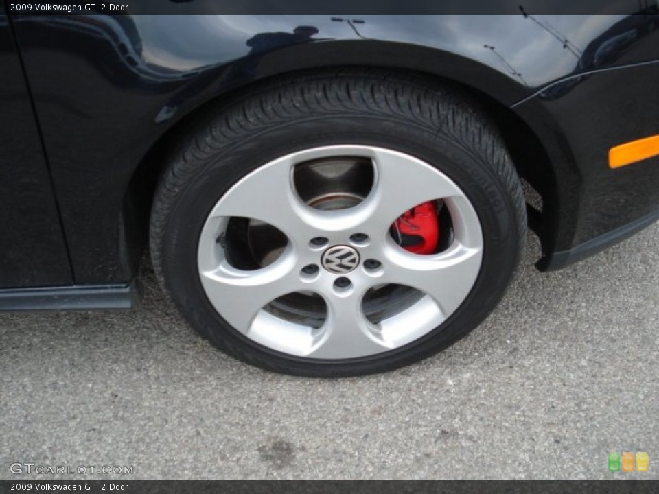 2009 Volkswagen GTI 2 Door Wheel and Tire Photo #57329407