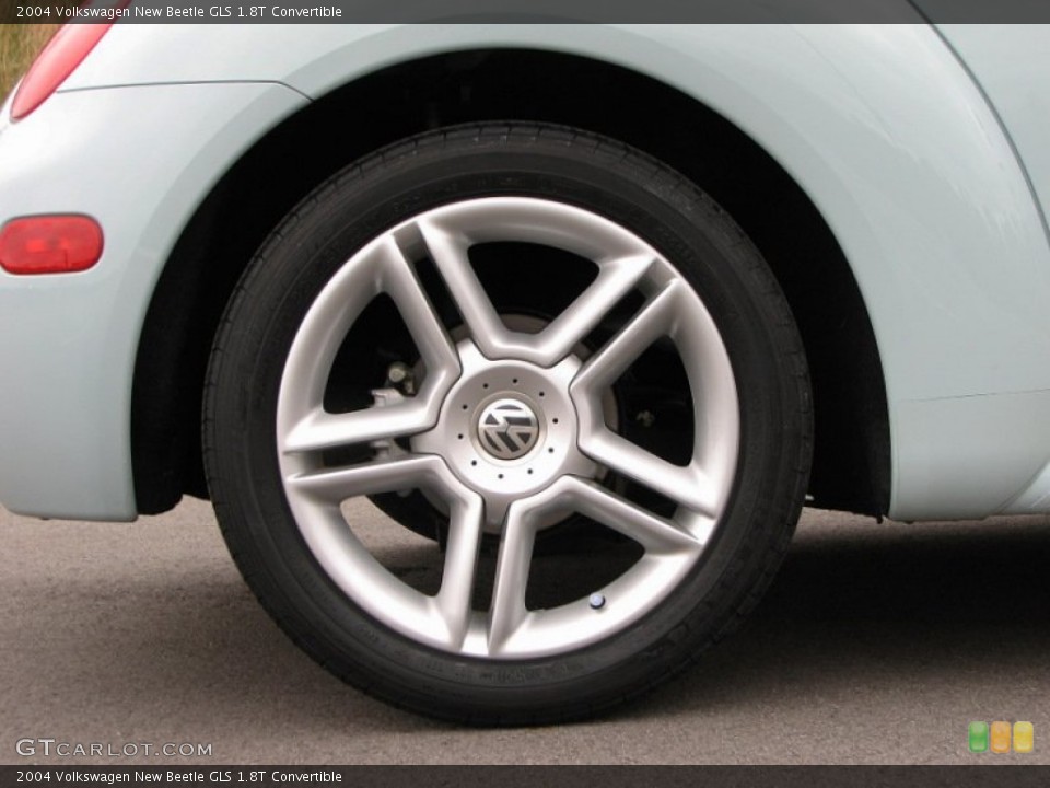 2004 Volkswagen New Beetle GLS 1.8T Convertible Wheel and Tire Photo #57330886