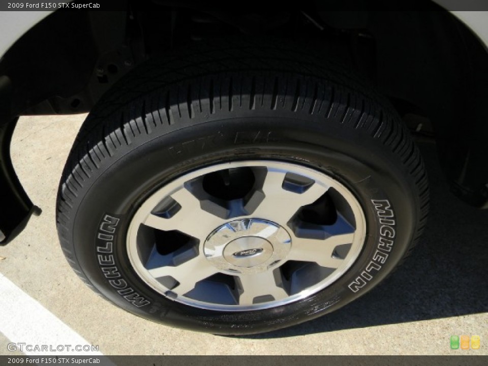 2009 Ford F150 STX SuperCab Wheel and Tire Photo #57331861