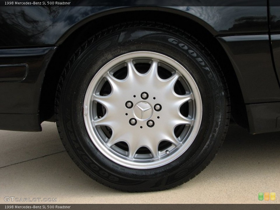 1998 Mercedes-Benz SL 500 Roadster Wheel and Tire Photo #57333040
