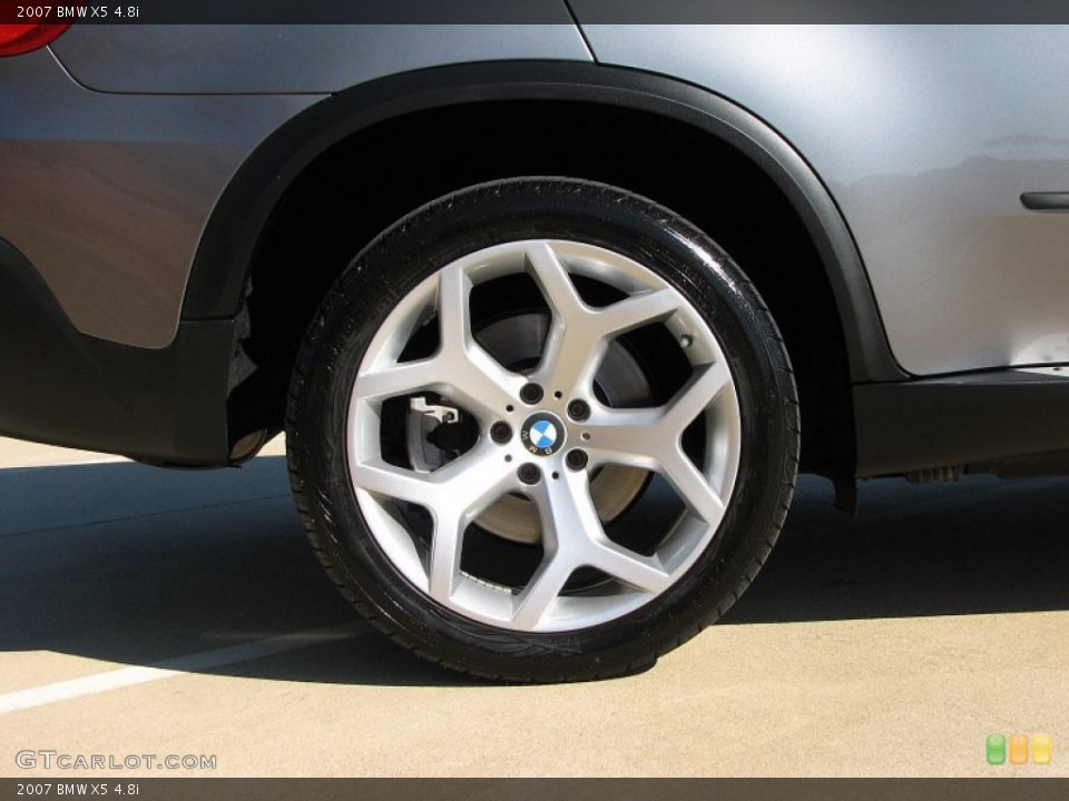 2007 BMW X5 4.8i Wheel and Tire Photo #57333333