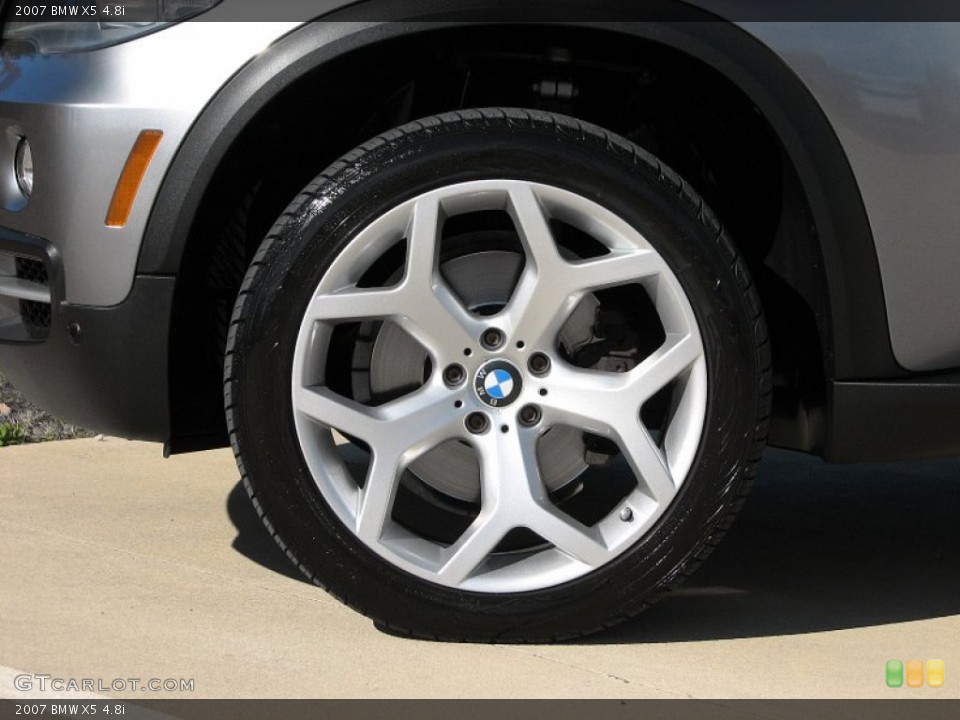 2007 BMW X5 4.8i Wheel and Tire Photo #57333658
