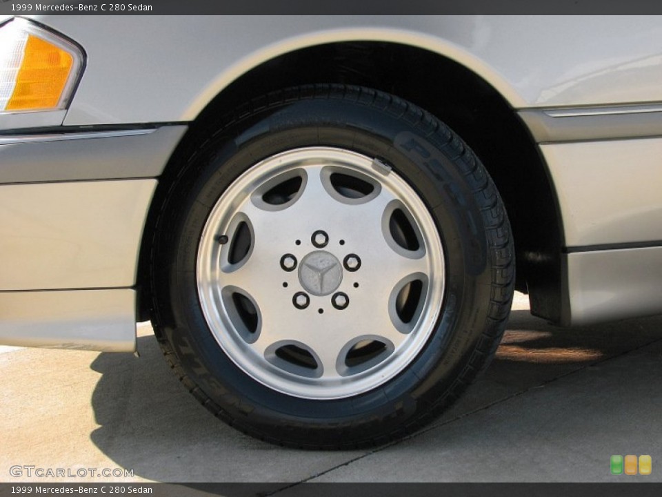 1999 Mercedes-Benz C 280 Sedan Wheel and Tire Photo #57335379