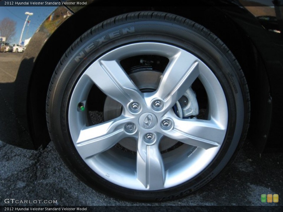 2012 Hyundai Veloster  Wheel and Tire Photo #57340689