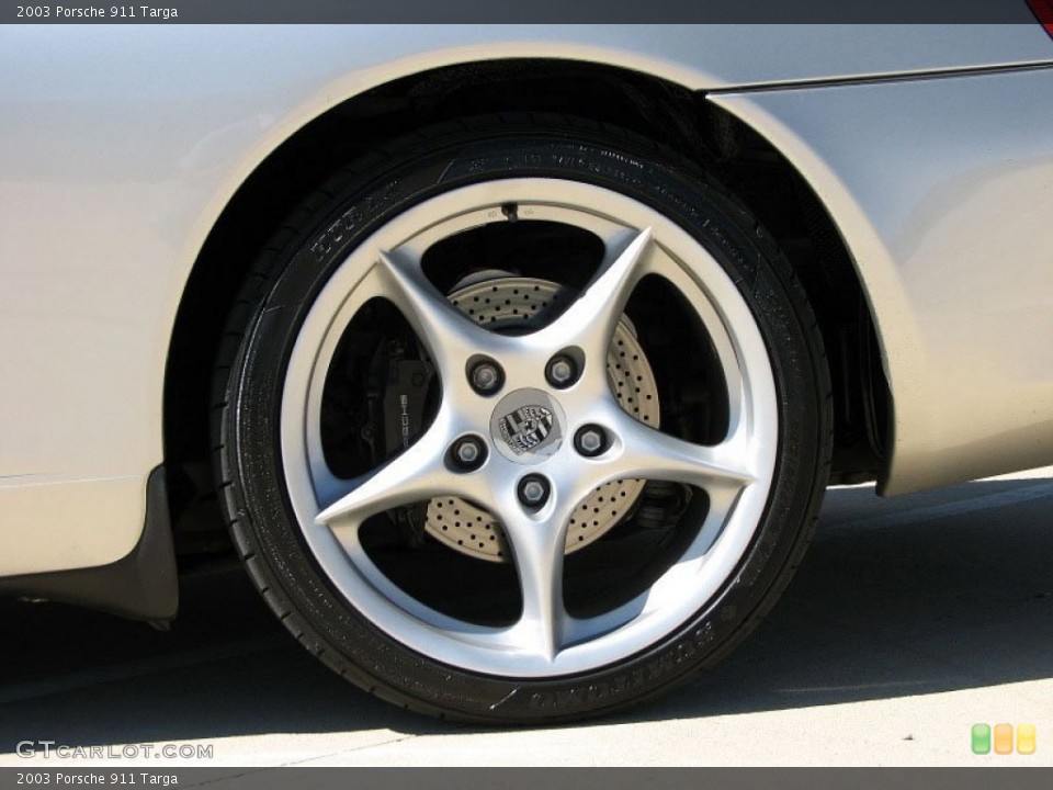 2003 Porsche 911 Targa Wheel and Tire Photo #57340829