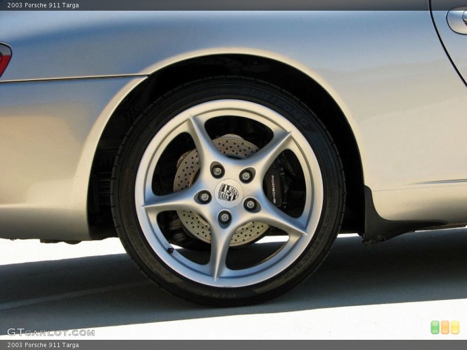 2003 Porsche 911 Targa Wheel and Tire Photo #57340836