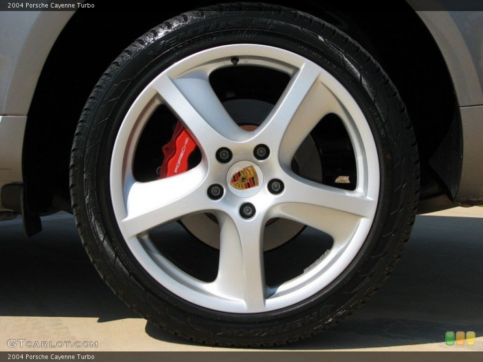 2004 Porsche Cayenne Turbo Wheel and Tire Photo #57344581