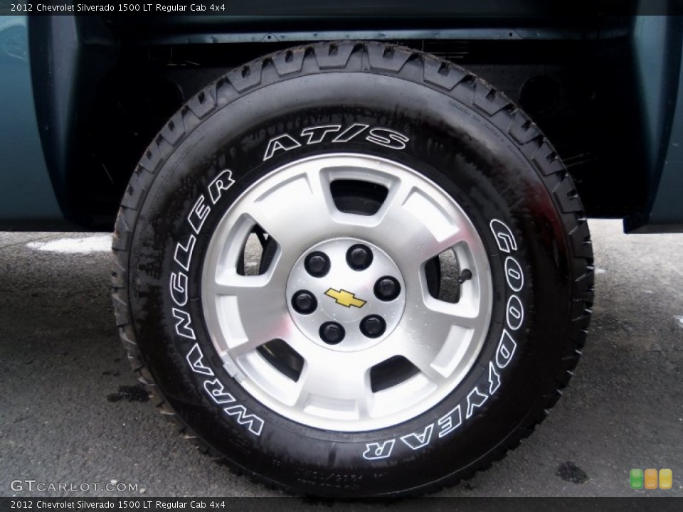 2012 Chevrolet Silverado 1500 LT Regular Cab 4x4 Wheel and Tire Photo #57344590