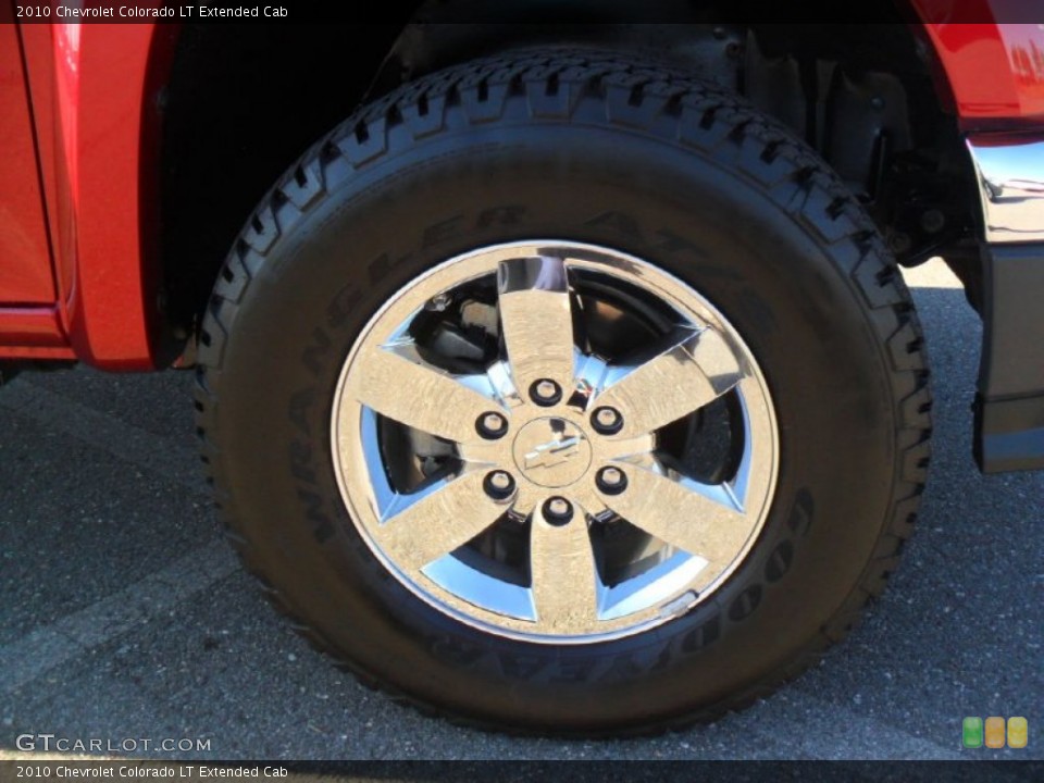 2010 Chevrolet Colorado LT Extended Cab Wheel and Tire Photo #57345916