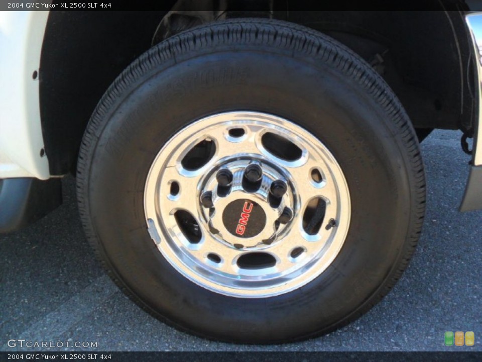 2004 GMC Yukon XL 2500 SLT 4x4 Wheel and Tire Photo #57346090