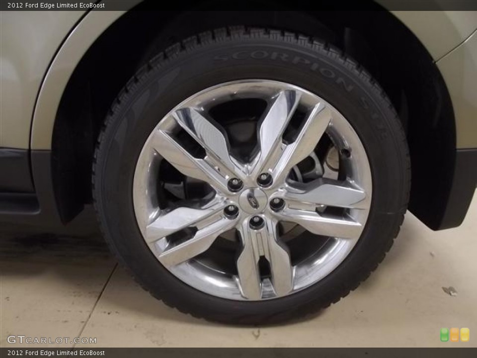 2012 Ford Edge Limited EcoBoost Wheel and Tire Photo #57356366