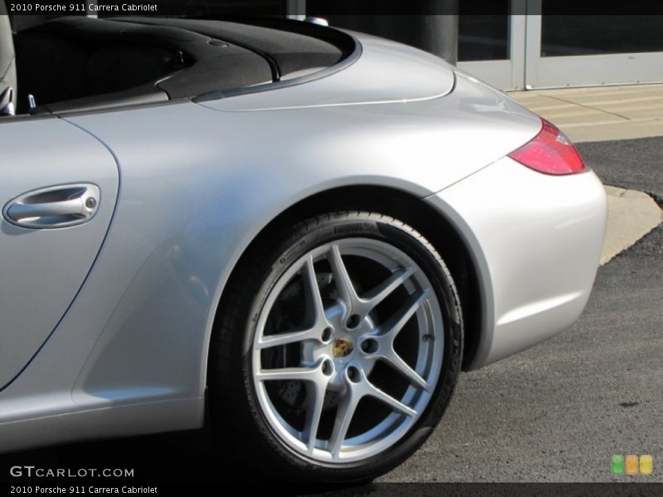 2010 Porsche 911 Carrera Cabriolet Wheel and Tire Photo #57357893