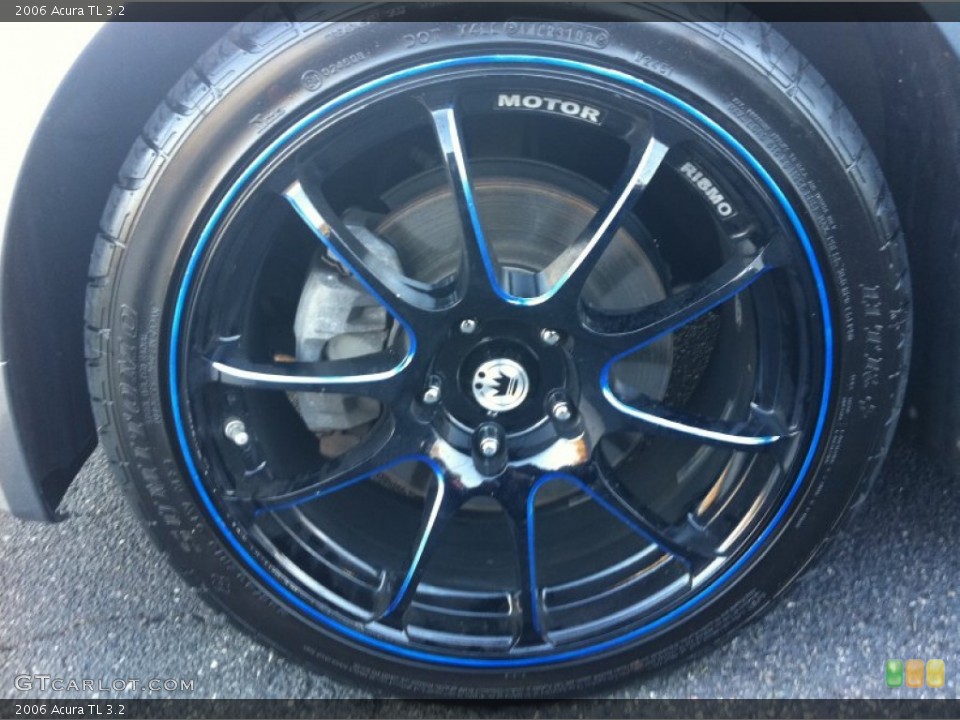 2006 Acura TL Custom Wheel and Tire Photo #57360125