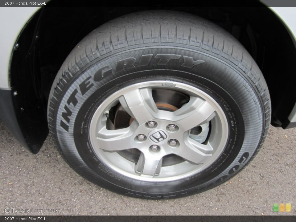2007 Honda Pilot EX-L Wheel and Tire Photo #57364424