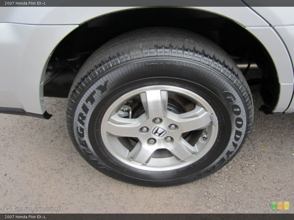 2007 Honda Pilot EX-L Wheel and Tire Photo #57364433