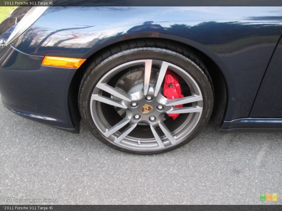 2011 Porsche 911 Targa 4S Wheel and Tire Photo #57371714
