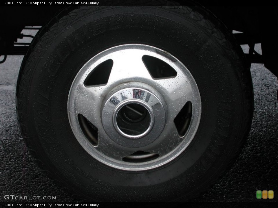 2001 Ford F350 Super Duty Lariat Crew Cab 4x4 Dually Wheel and Tire Photo #57377420
