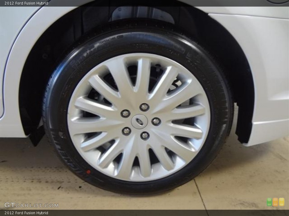 2012 Ford Fusion Hybrid Wheel and Tire Photo #57395813
