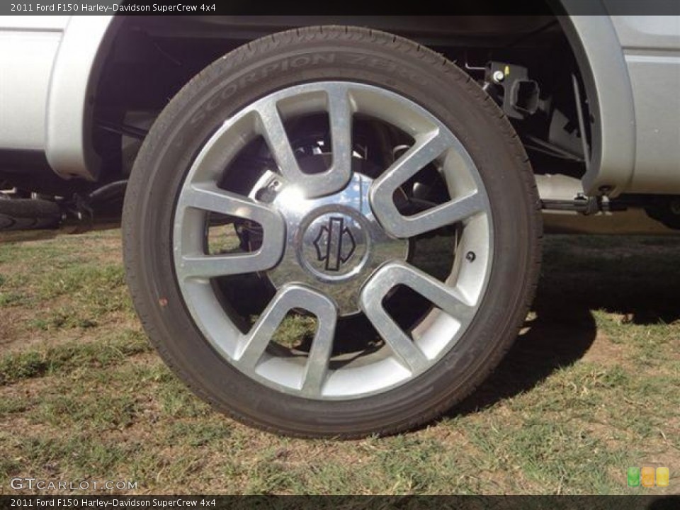 2011 Ford F150 Harley-Davidson SuperCrew 4x4 Wheel and Tire Photo #57399437