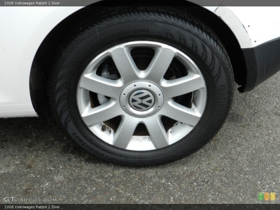 2008 Volkswagen Rabbit 2 Door Wheel and Tire Photo #57401414