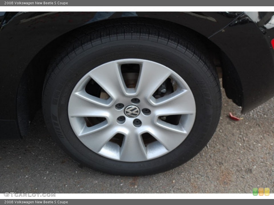 2008 Volkswagen New Beetle S Coupe Wheel and Tire Photo #57402533