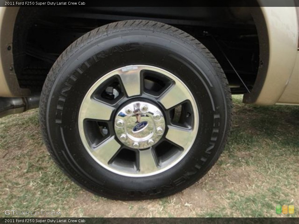 2011 Ford F250 Super Duty Lariat Crew Cab Wheel and Tire Photo #57408824