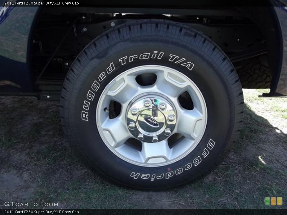 2011 Ford F250 Super Duty XLT Crew Cab Wheel and Tire Photo #57409719