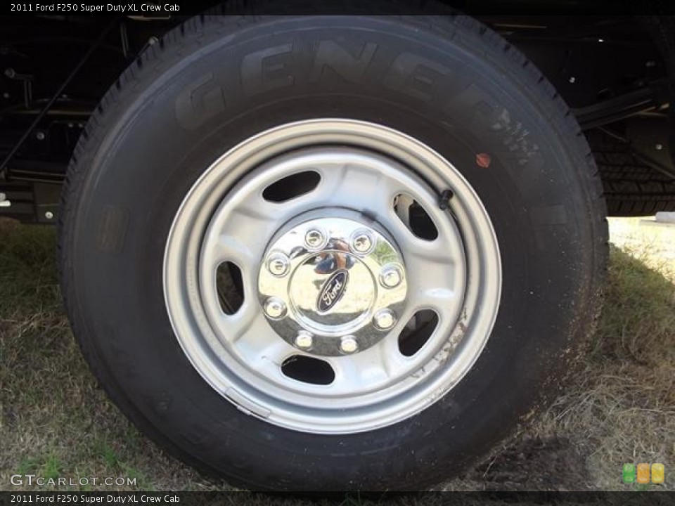 2011 Ford F250 Super Duty XL Crew Cab Wheel and Tire Photo #57410477
