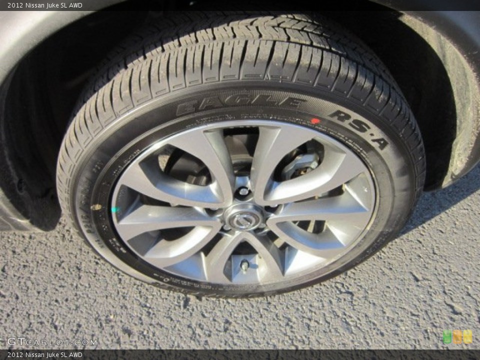 2012 Nissan Juke SL AWD Wheel and Tire Photo #57415418