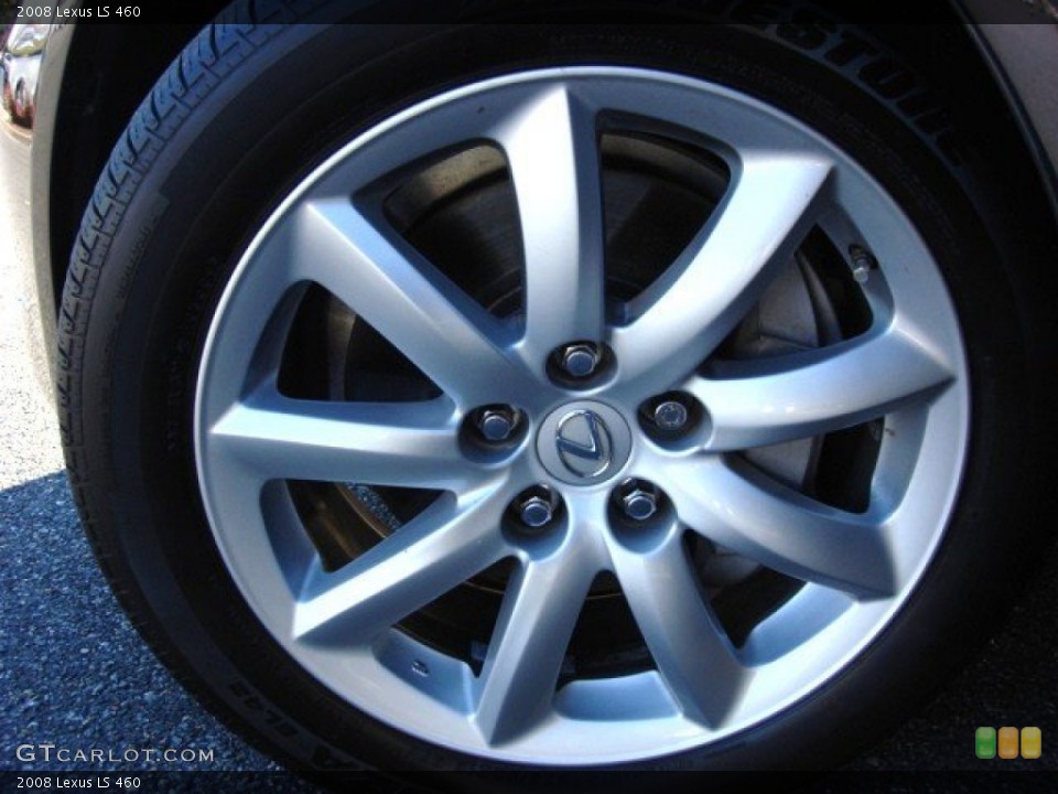 2008 Lexus LS 460 Wheel and Tire Photo #57417155