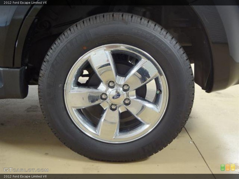 2012 Ford Escape Limited V6 Wheel and Tire Photo #57417224
