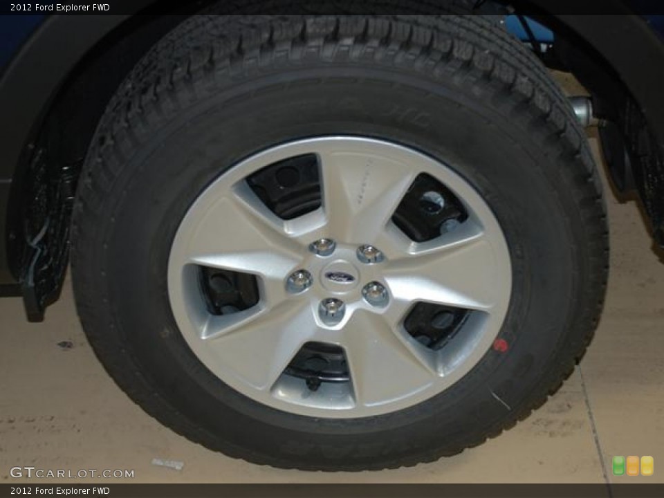 2012 Ford Explorer FWD Wheel and Tire Photo #57419108