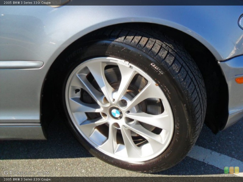 2005 BMW 3 Series 330i Coupe Wheel and Tire Photo #57419972