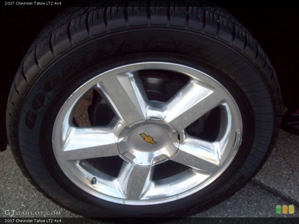 2007 Chevrolet Tahoe LTZ 4x4 Wheel and Tire Photo #57427934