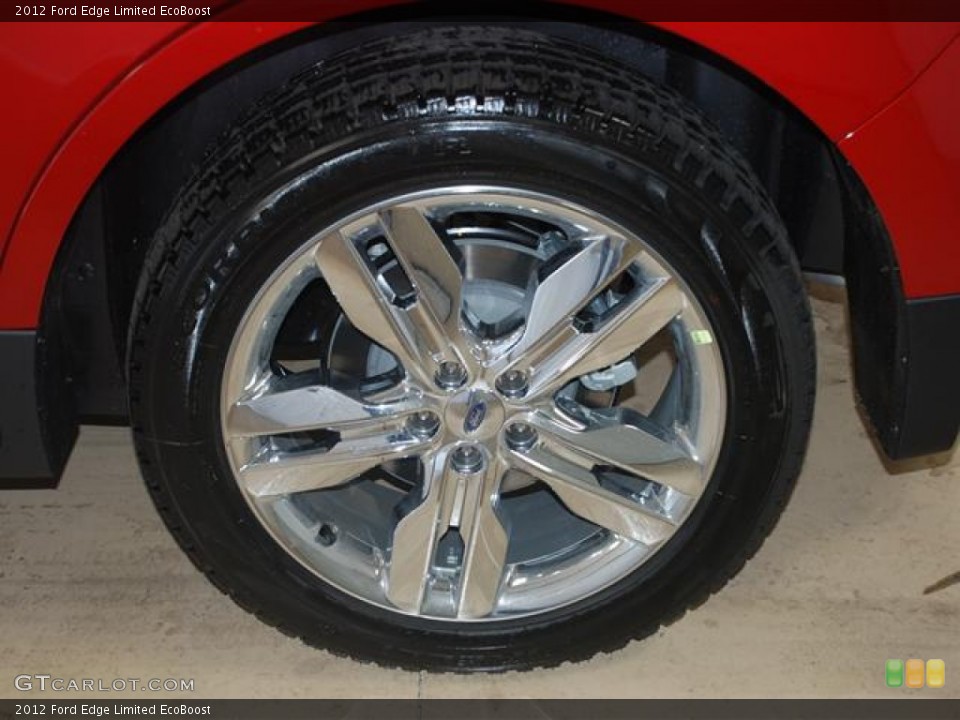 2012 Ford Edge Limited EcoBoost Wheel and Tire Photo #57436379