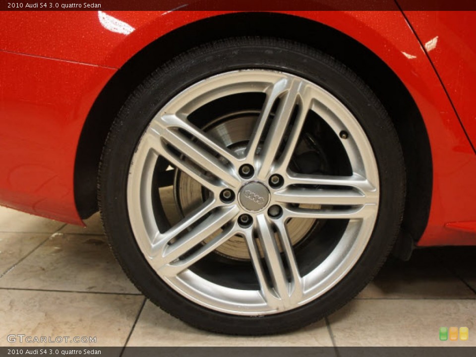 2010 Audi S4 3.0 quattro Sedan Wheel and Tire Photo #57441530