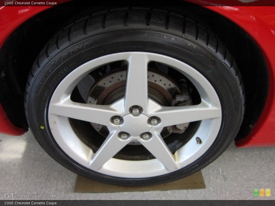 2006 Chevrolet Corvette Coupe Wheel and Tire Photo #57444749