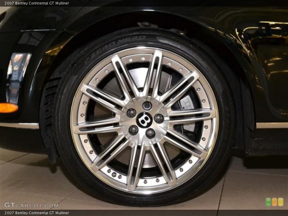 2007 Bentley Continental GT Mulliner Wheel and Tire Photo #57445754