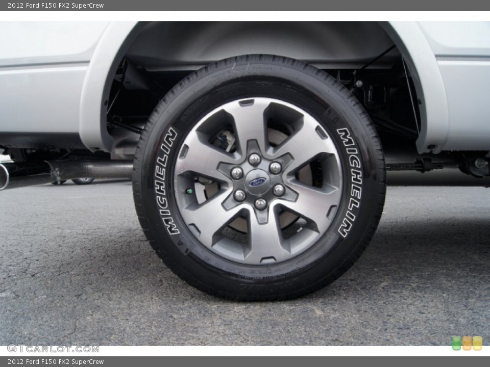 2012 Ford F150 FX2 SuperCrew Wheel and Tire Photo #57448852