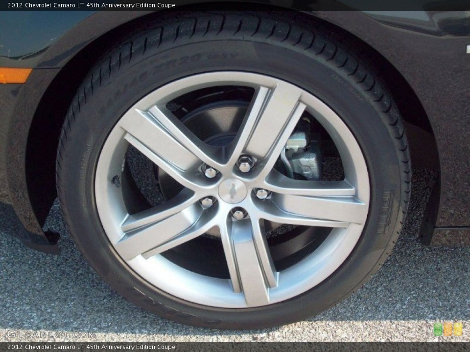2012 Chevrolet Camaro LT 45th Anniversary Edition Coupe Wheel and Tire Photo #57450331