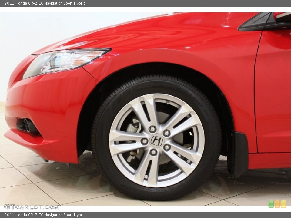 2011 Honda CR-Z EX Navigation Sport Hybrid Wheel and Tire Photo #57452320