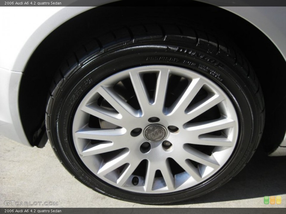 2006 Audi A6 4.2 quattro Sedan Wheel and Tire Photo #57452398