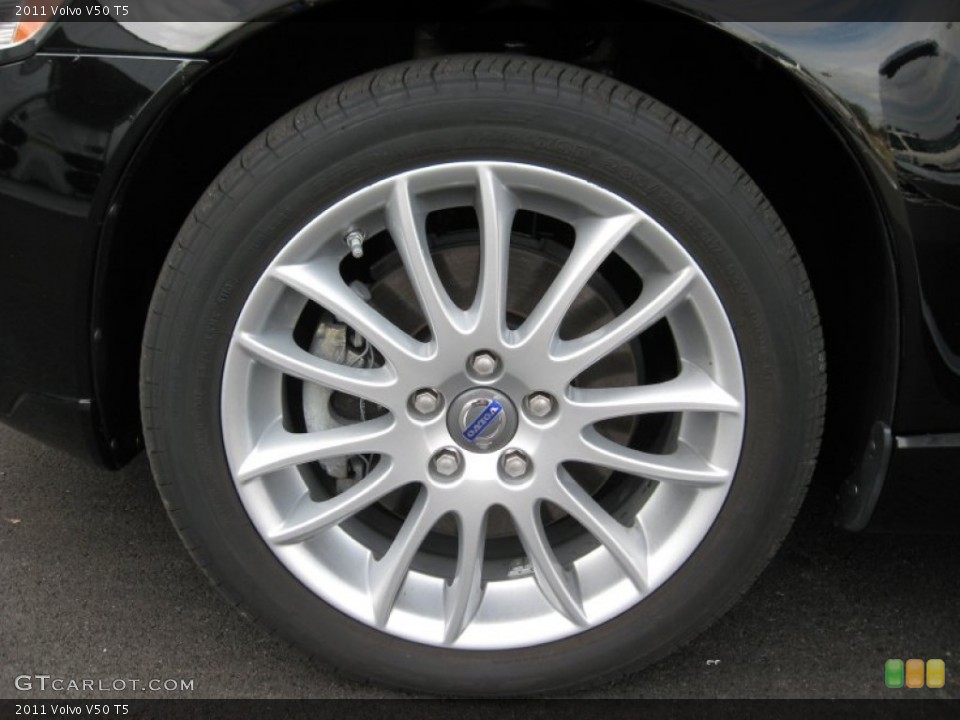 2011 Volvo V50 T5 Wheel and Tire Photo #57455752
