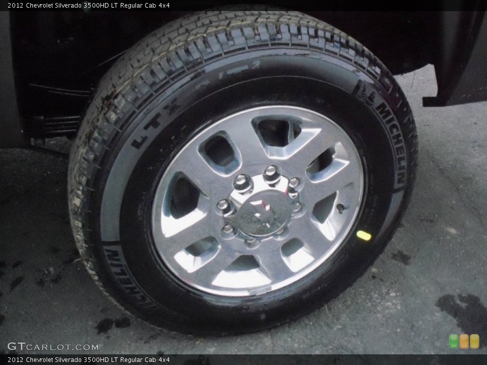 2012 Chevrolet Silverado 3500HD LT Regular Cab 4x4 Wheel and Tire Photo #57459970