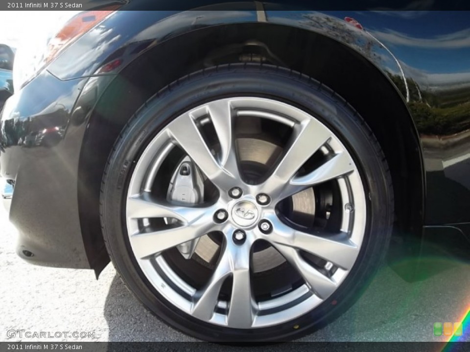 2011 Infiniti M 37 S Sedan Wheel and Tire Photo #57467299