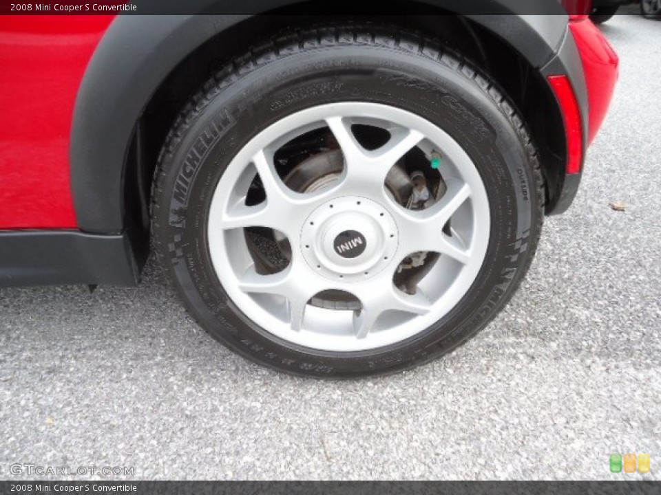 2008 Mini Cooper S Convertible Wheel and Tire Photo #57472492