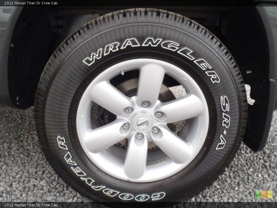 2012 Nissan Titan SV Crew Cab Wheel and Tire Photo #57479413