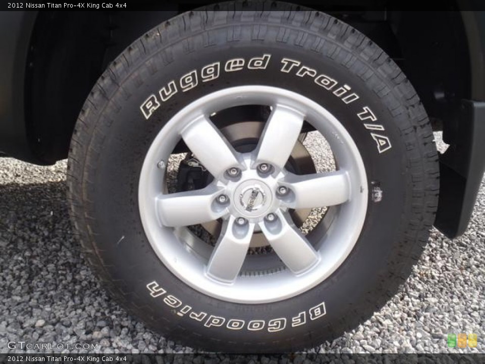 2012 Nissan Titan Pro-4X King Cab 4x4 Wheel and Tire Photo #57480169