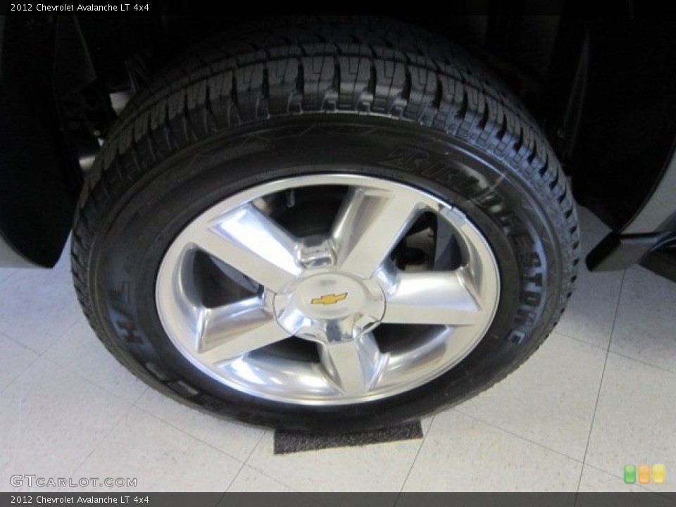 2012 Chevrolet Avalanche LT 4x4 Wheel and Tire Photo #57490738